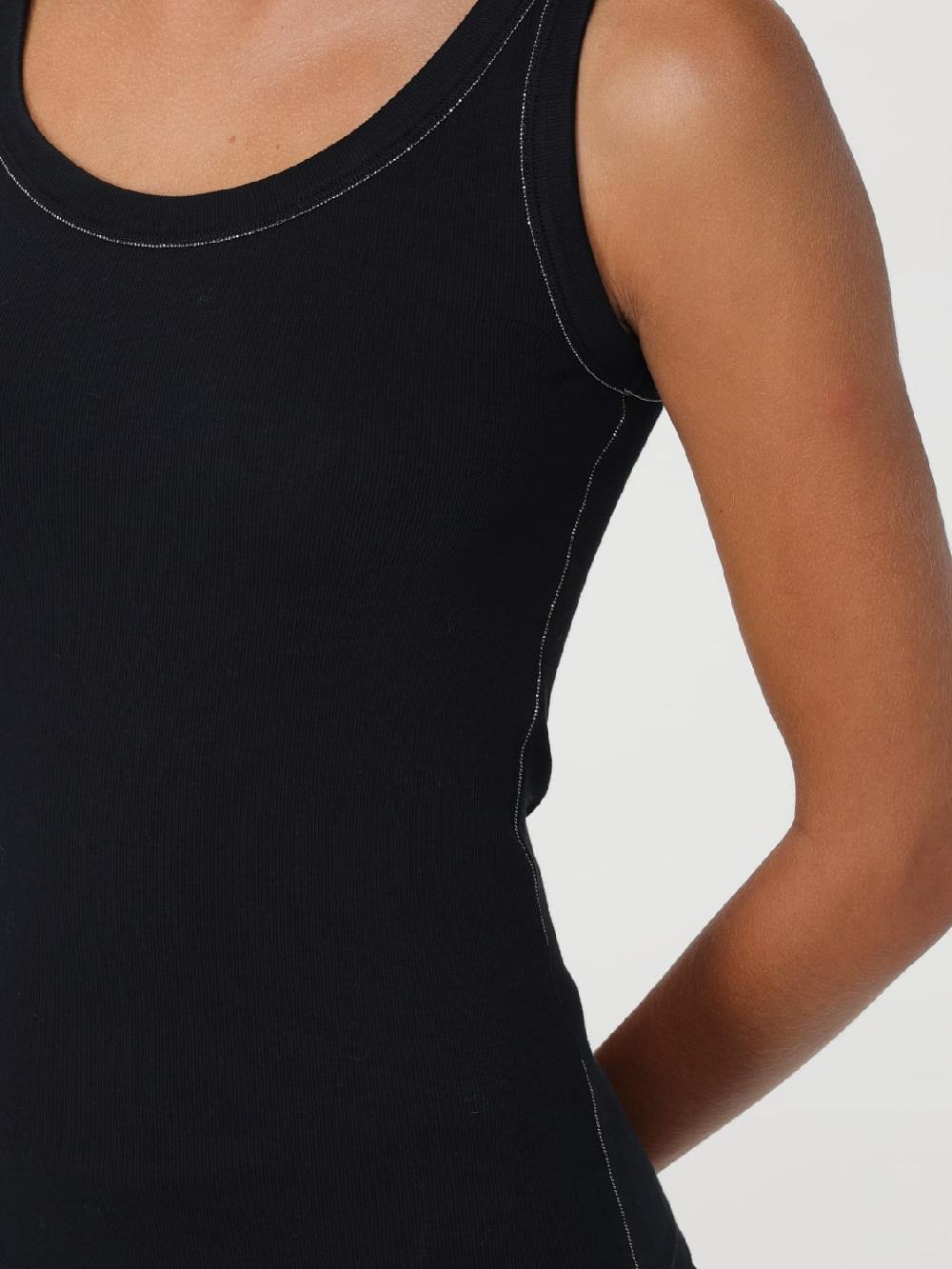 Giglio Top Basic Fabiana Filippi In Cotone Stretch