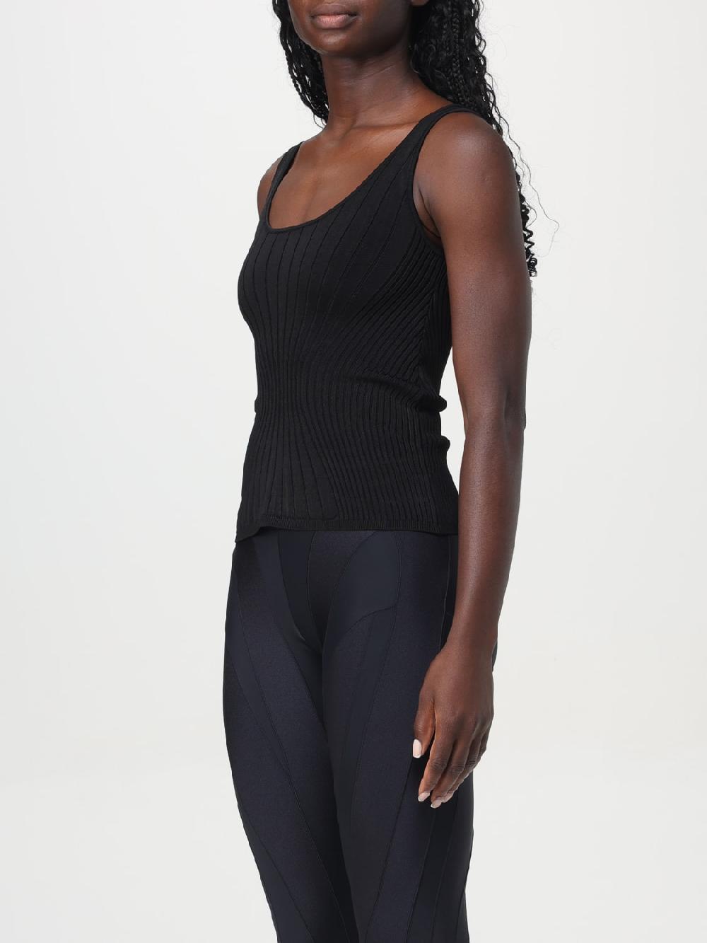 Giglio Top Basic In Cotone Mugler