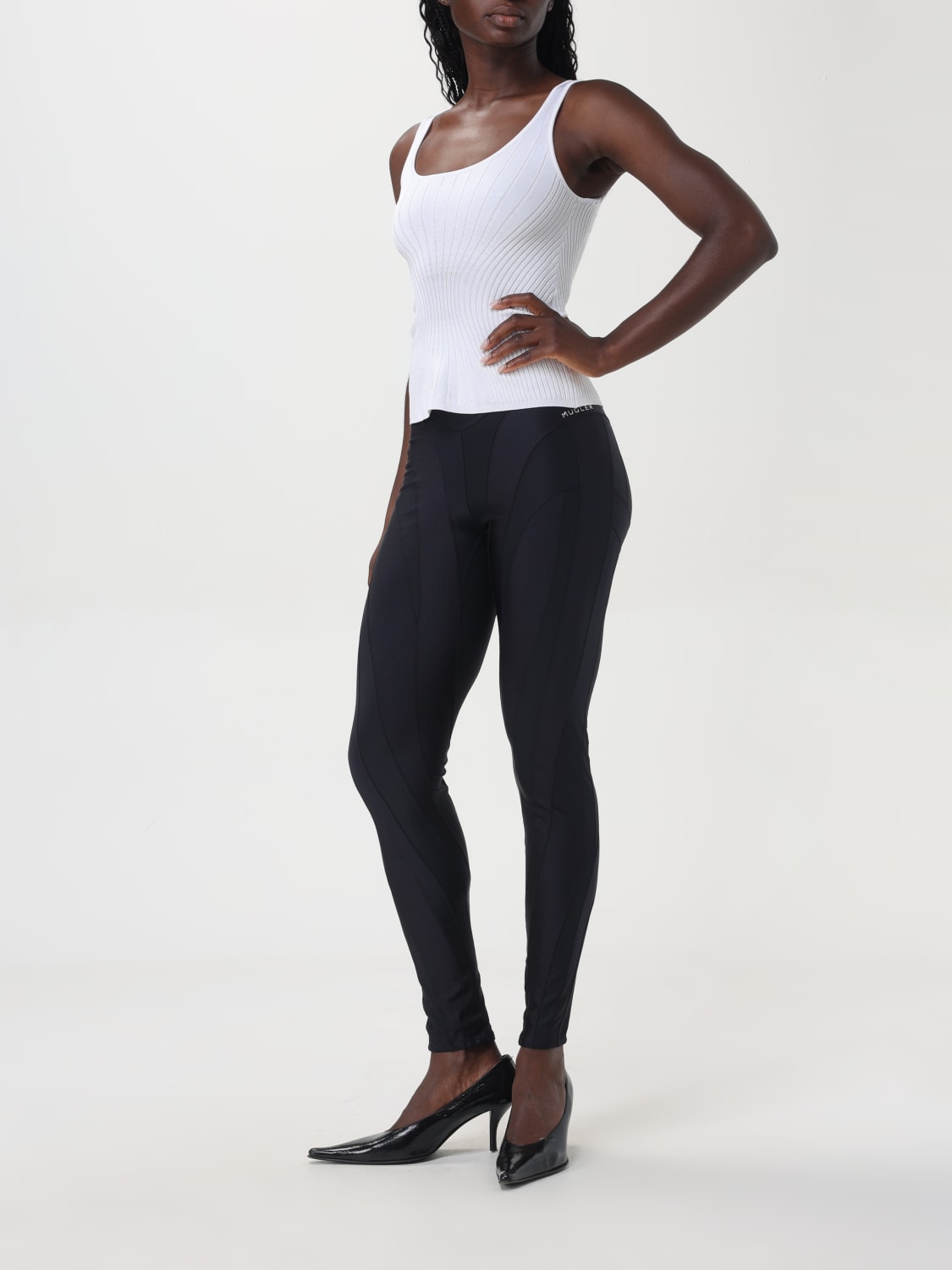 Giglio Top Basic In Cotone Mugler