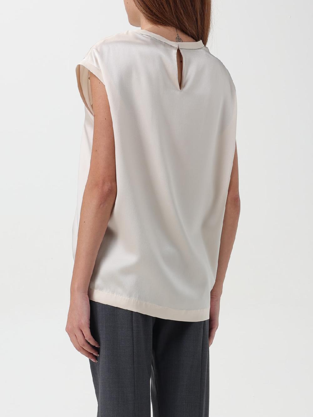 Giglio Top Brunello Cucinelli In Seta