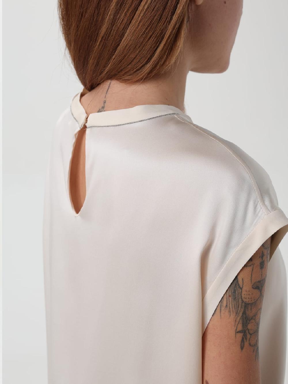 Giglio Top Brunello Cucinelli In Seta