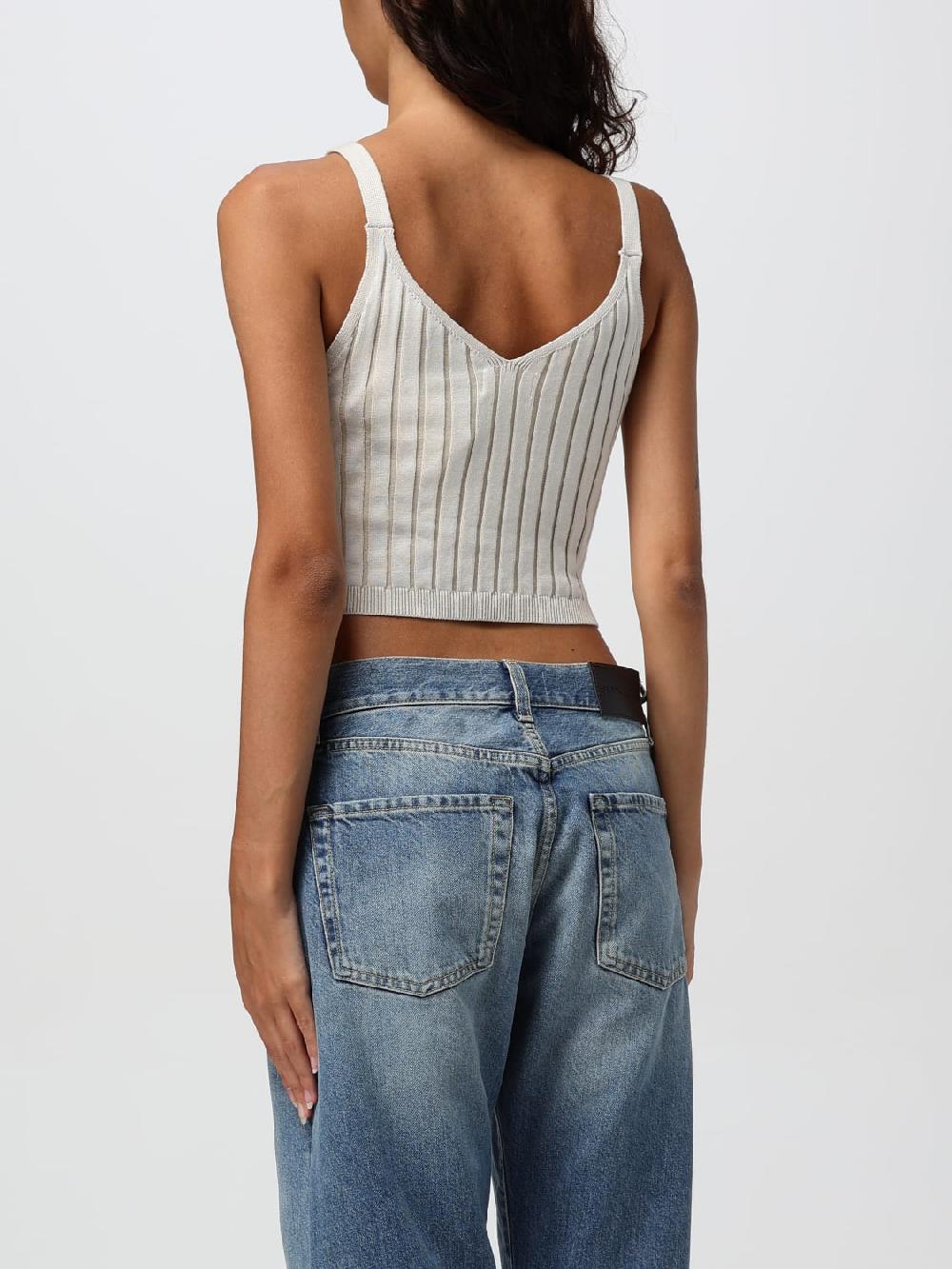 Giglio Top Calvin Klein Jeans In Cotone Stretch