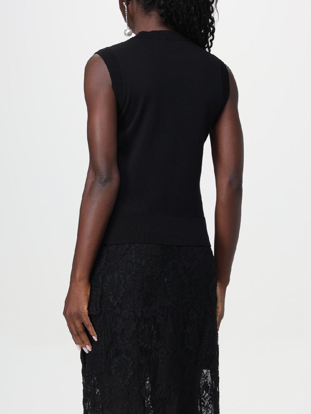Giglio Top Con Inserto In Macramé Ermanno Scervino