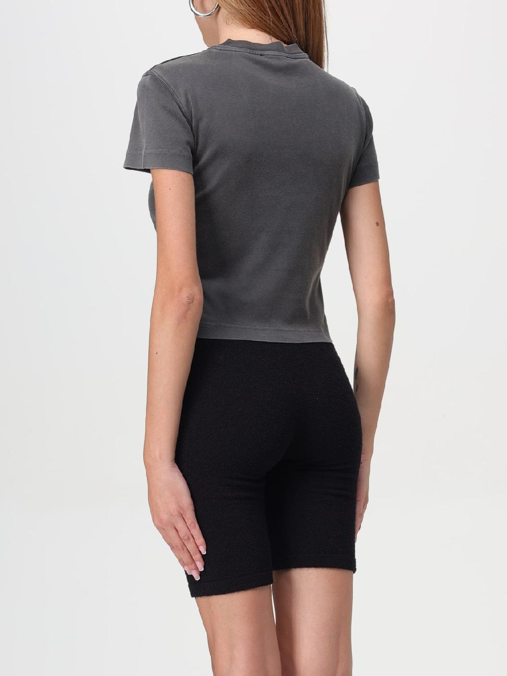 Giglio Top Con Piercing Mugler In Cotone