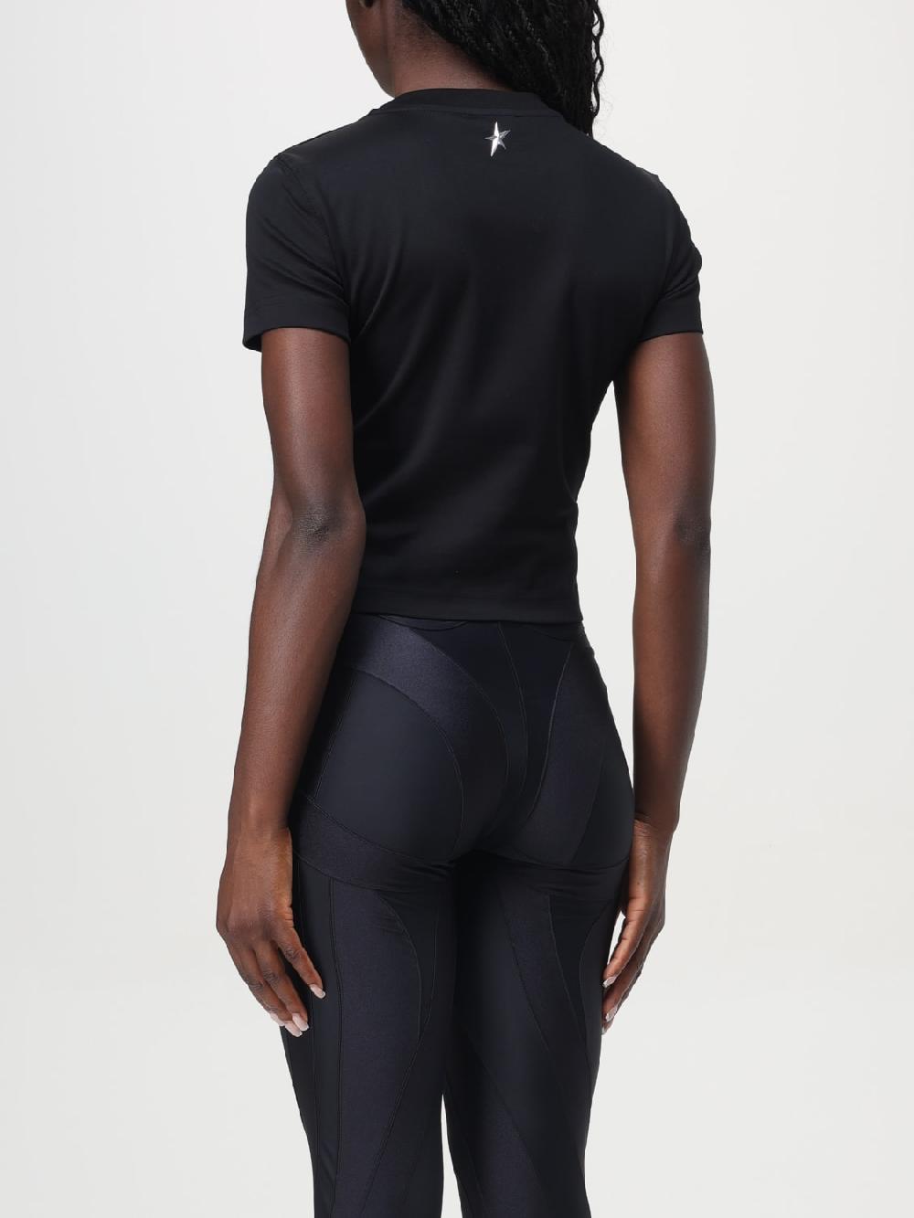 Giglio Top Con Piercing Mugler In Cotone