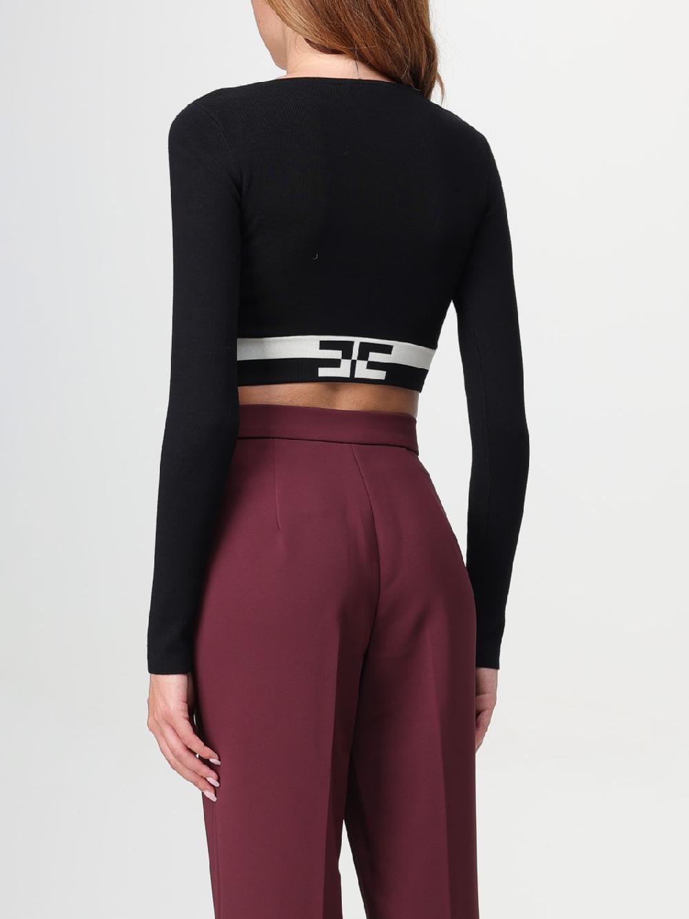 Giglio Top Crop In Viscosa Elisabetta Franchi