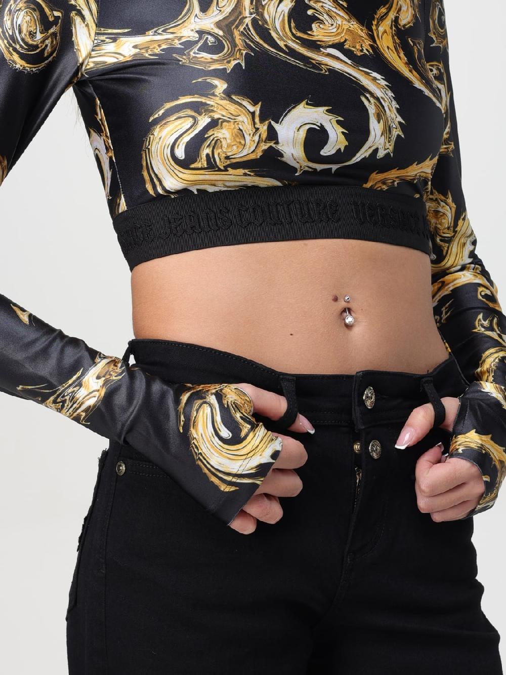 Giglio Top Crop Versace Jeans Couture