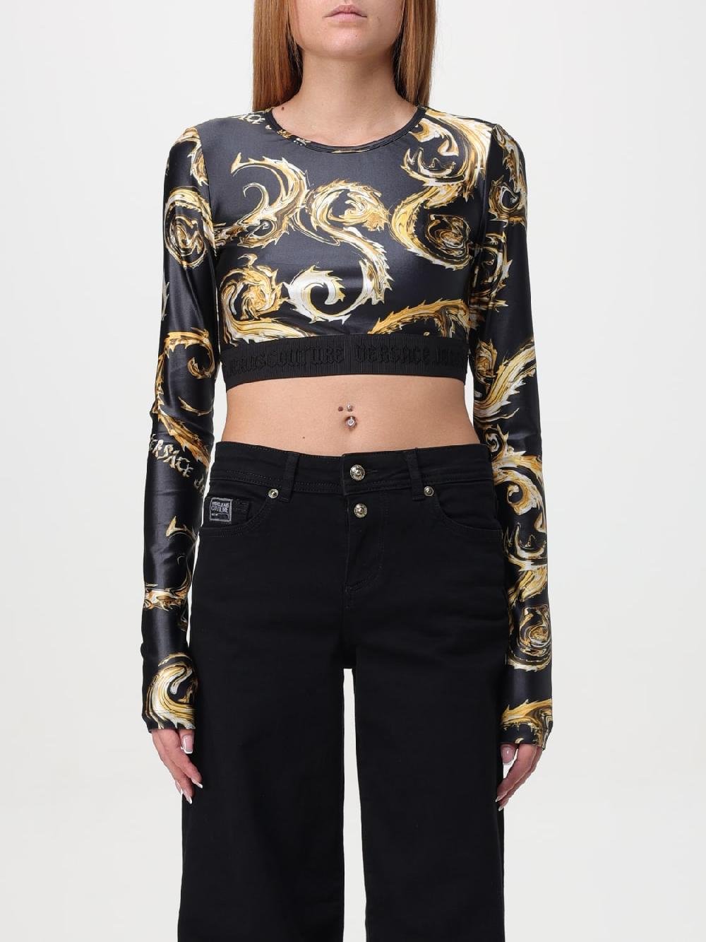Giglio Top crop Versace Jeans Couture