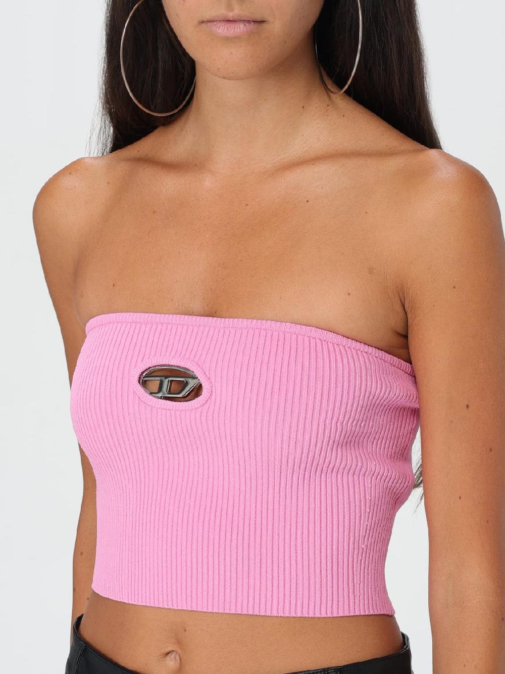 Giglio Top Diesel In Viscosa Stretch A Coste