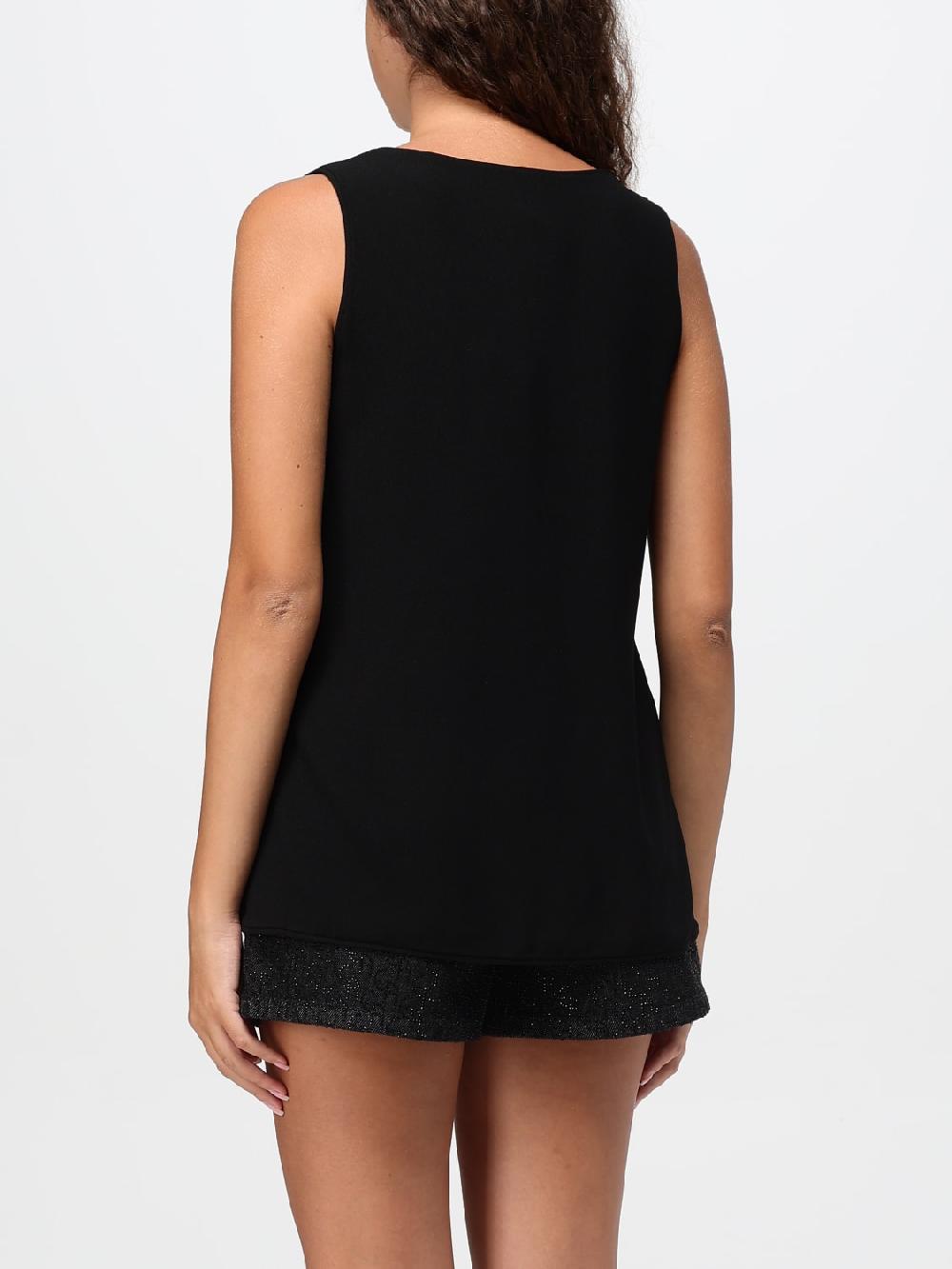 Giglio Top Emporio Armani In Jersey Stretch