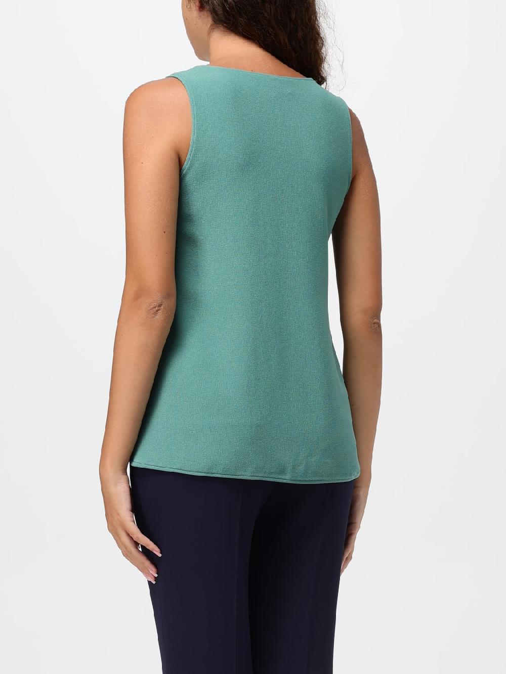 Giglio Top Emporio Armani In Jersey Stretch