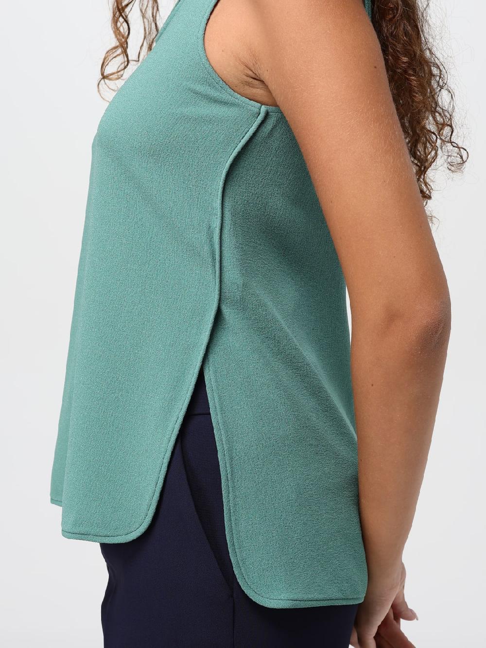 Giglio Top Emporio Armani In Jersey Stretch