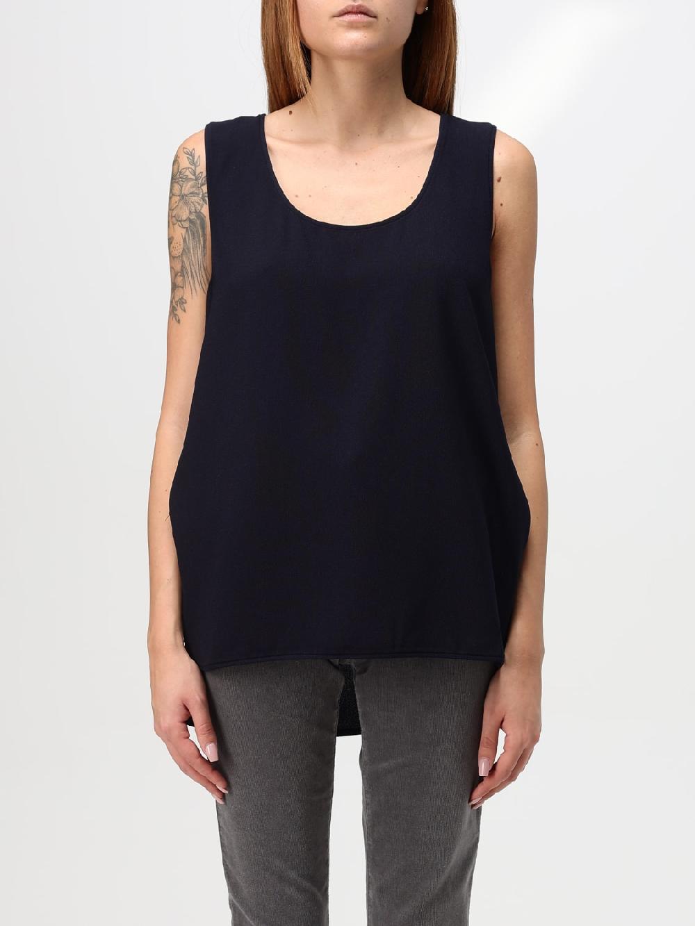 Giglio Top Emporio Armani in jersey stretch