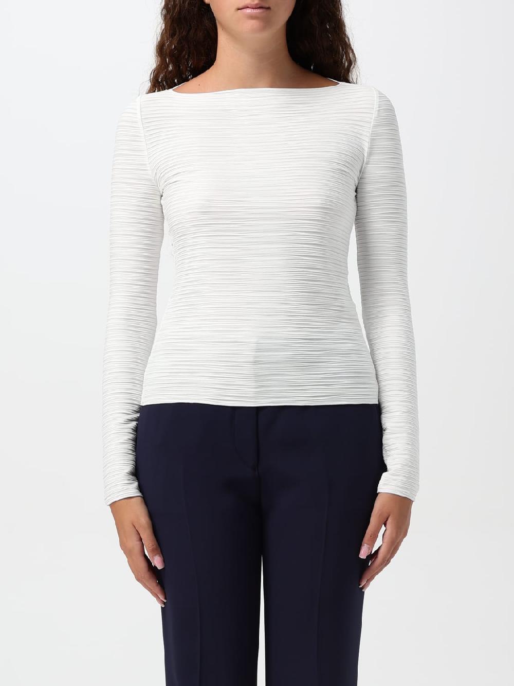 Giglio Top Emporio Armani in tessuto elasticizzato
