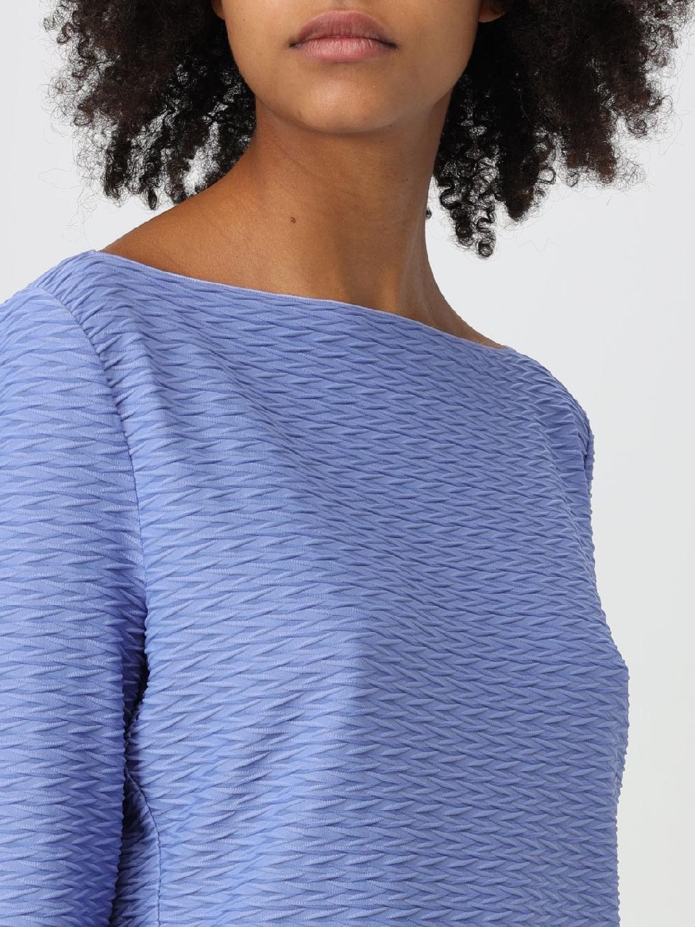 Giglio Top Emporio Armani In Tessuto Elasticizzato