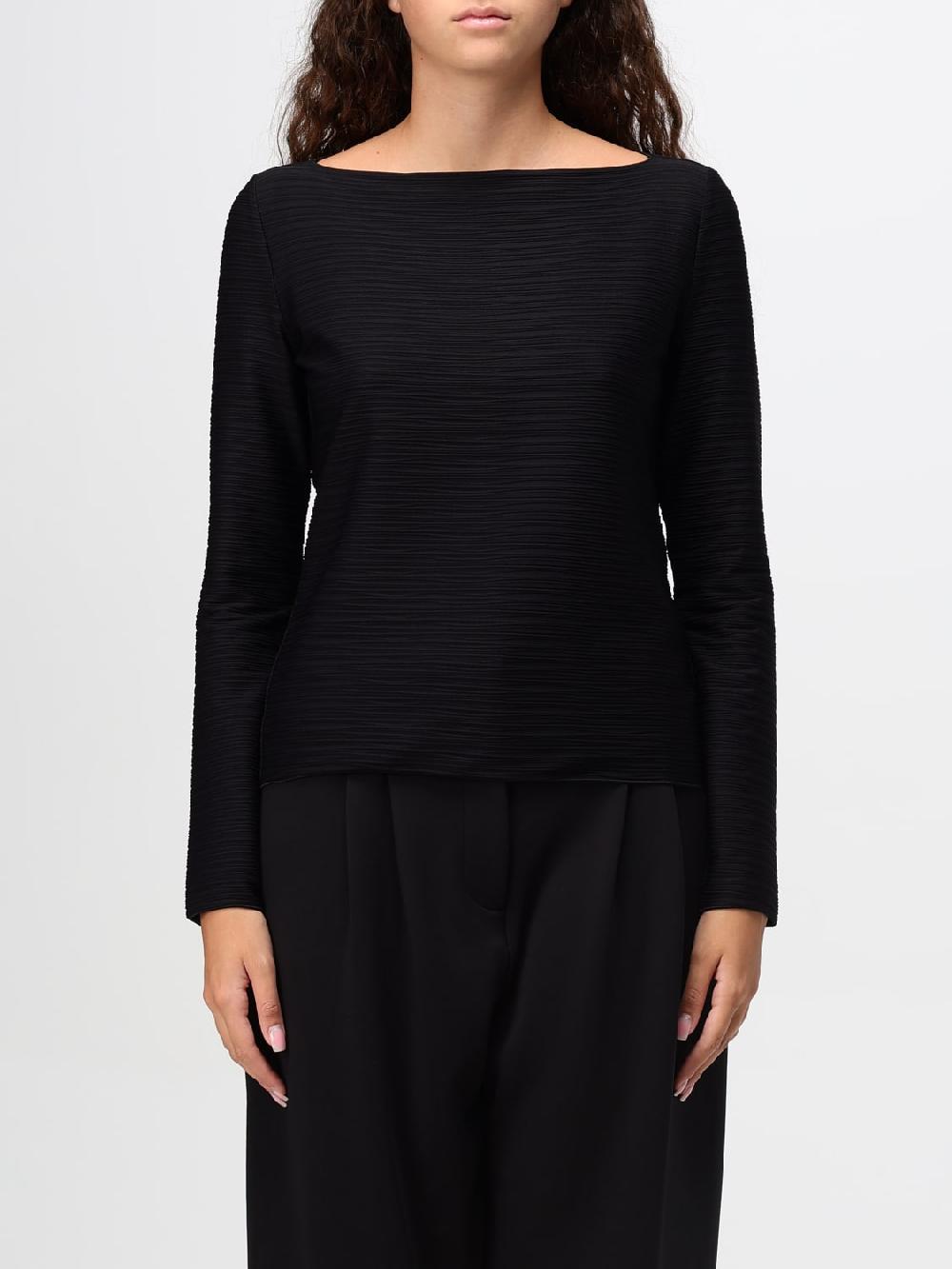 Giglio Top Emporio Armani in tessuto elasticizzato