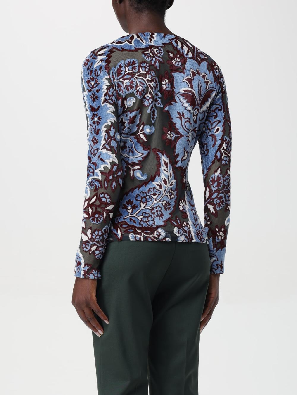 Giglio Top Etro In Viscosa Paisley