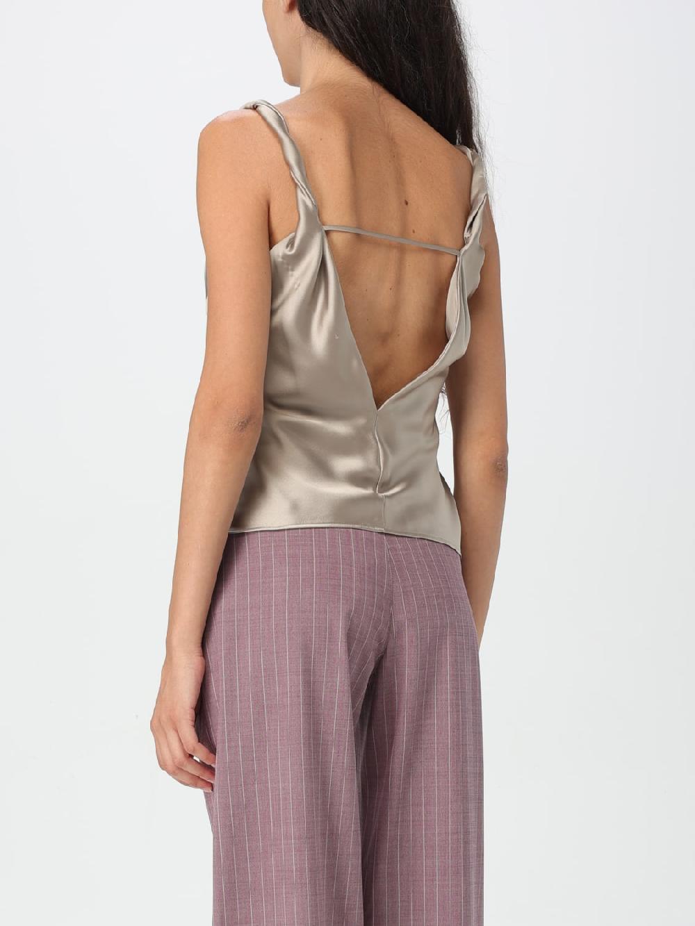 Giglio Top In Raso Moschino Jeans
