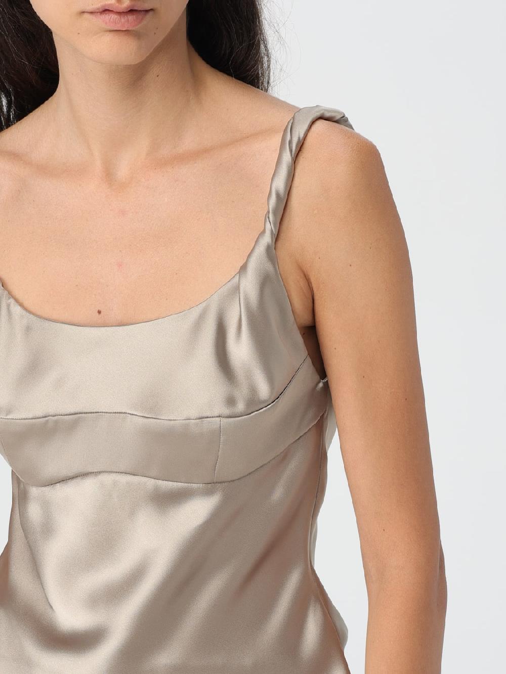 Giglio Top In Raso Moschino Jeans
