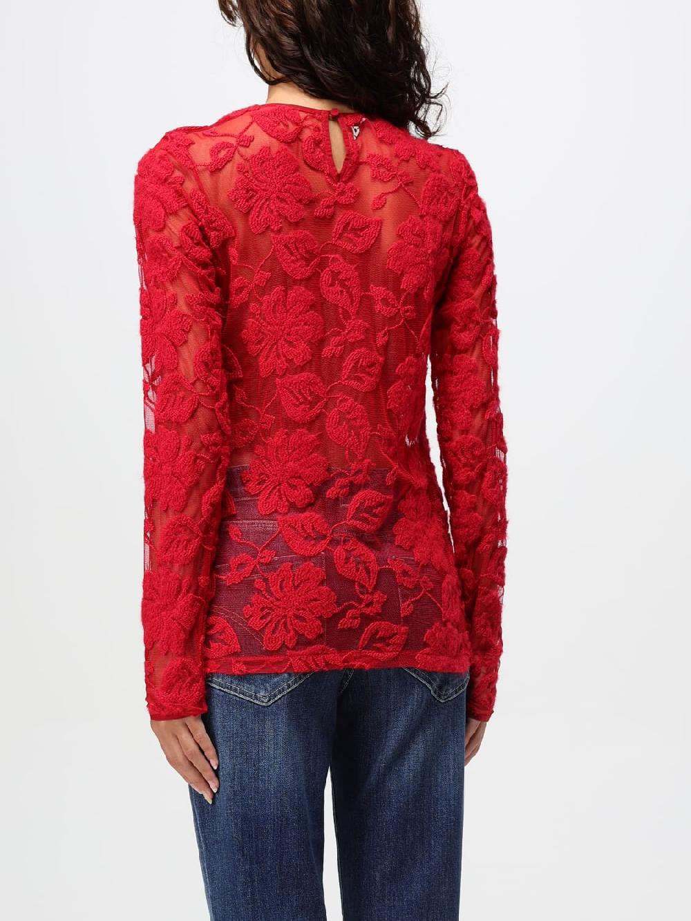 Giglio Top In Tulle Floreale Dondup