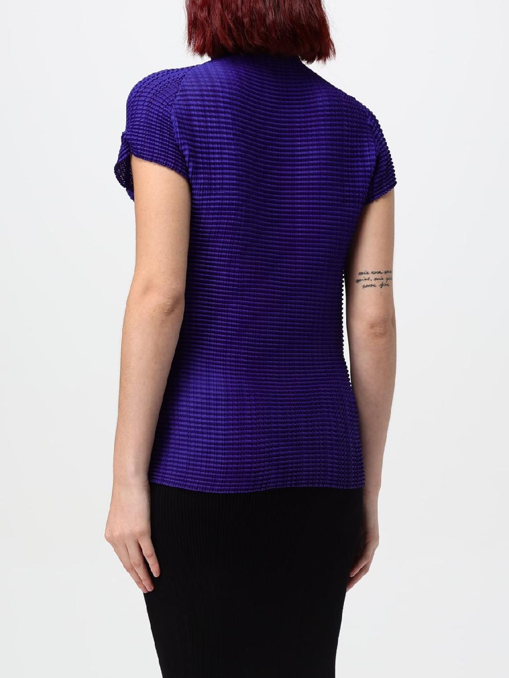 Giglio Top Issey Miyake In Tessuto Tecnico
