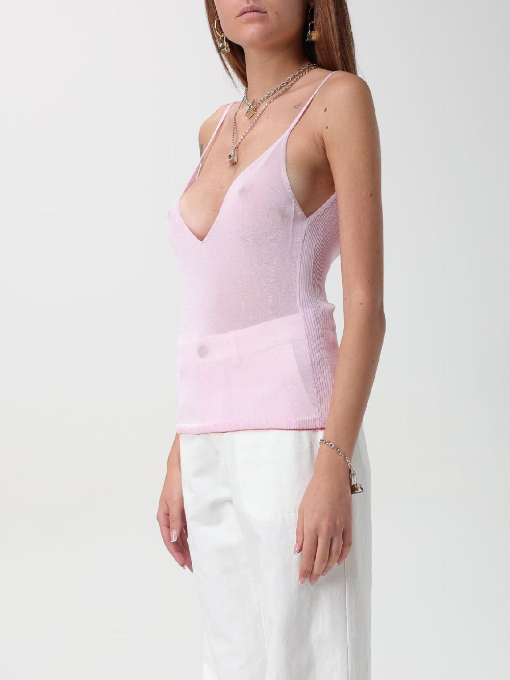 Giglio Top Jacquemus In Viscosa Stretch