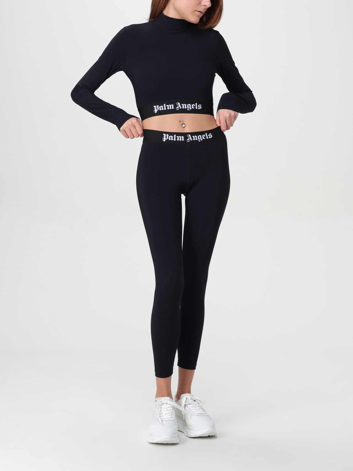 Giglio Top Palm Angels In Tessuto Elasticizzato