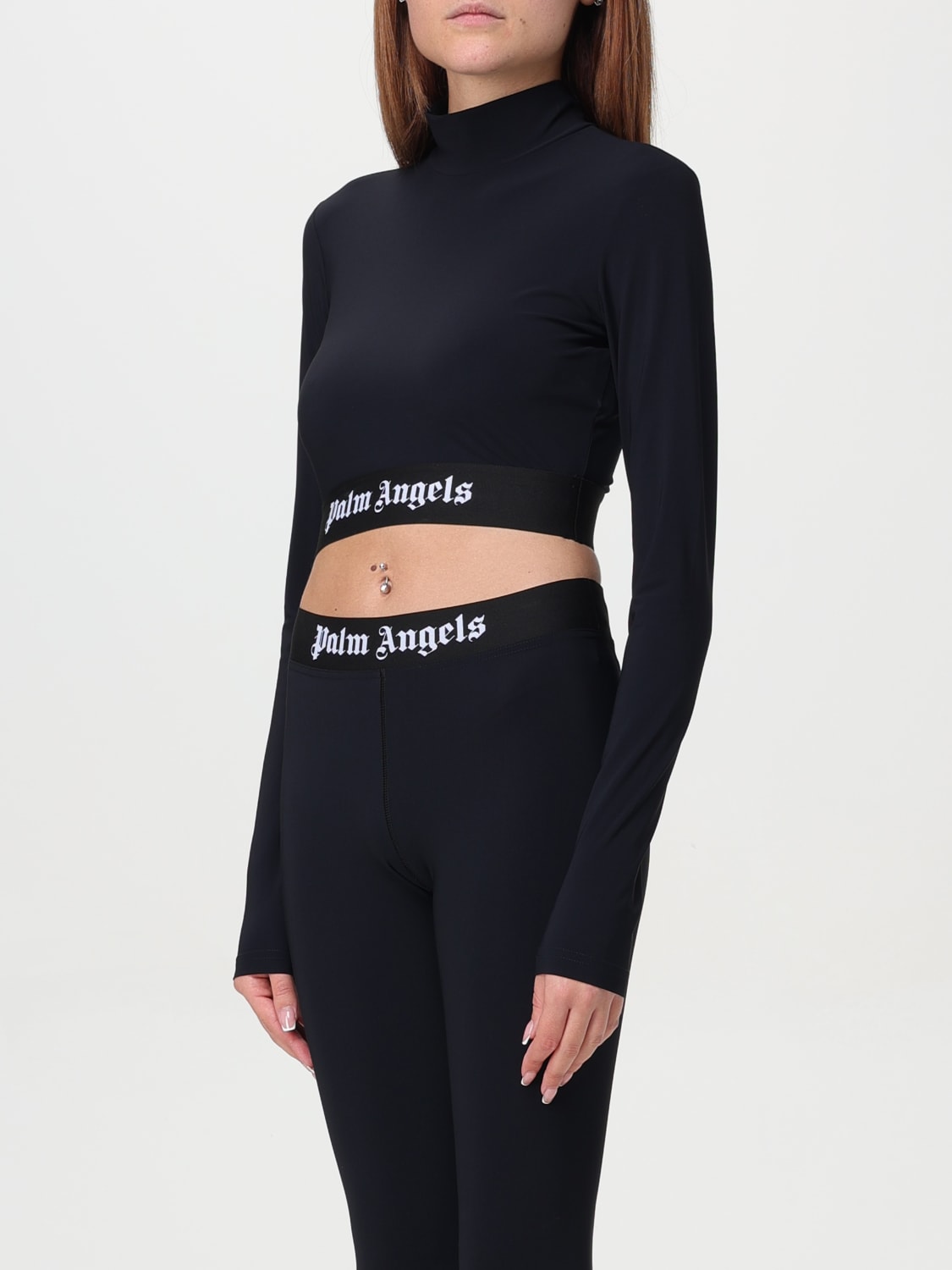 Giglio Top Palm Angels In Tessuto Elasticizzato