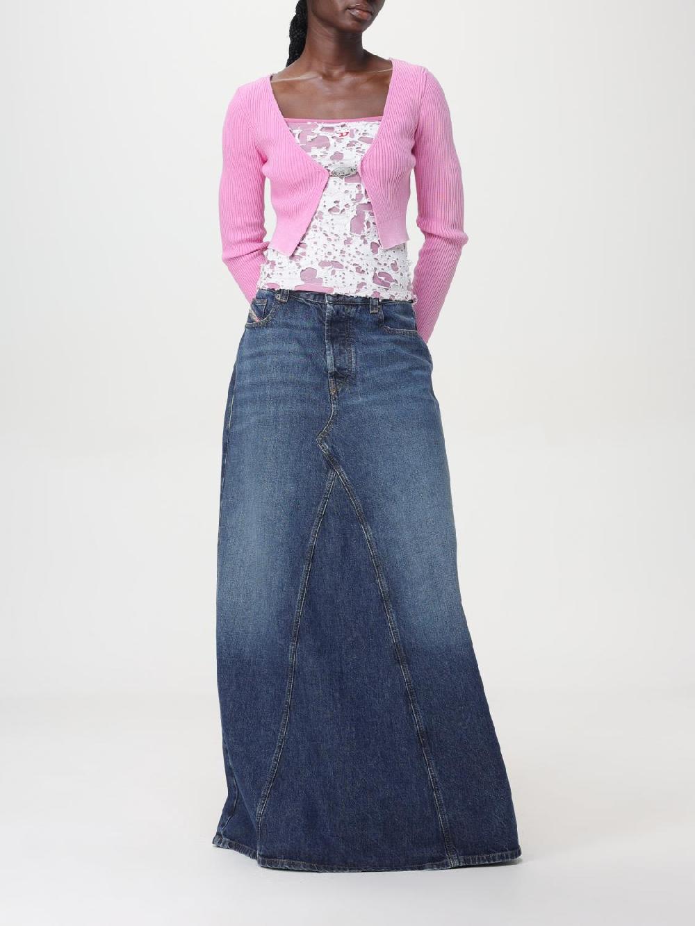 Giglio Top T-JARA Diesel In Cotone Strappato