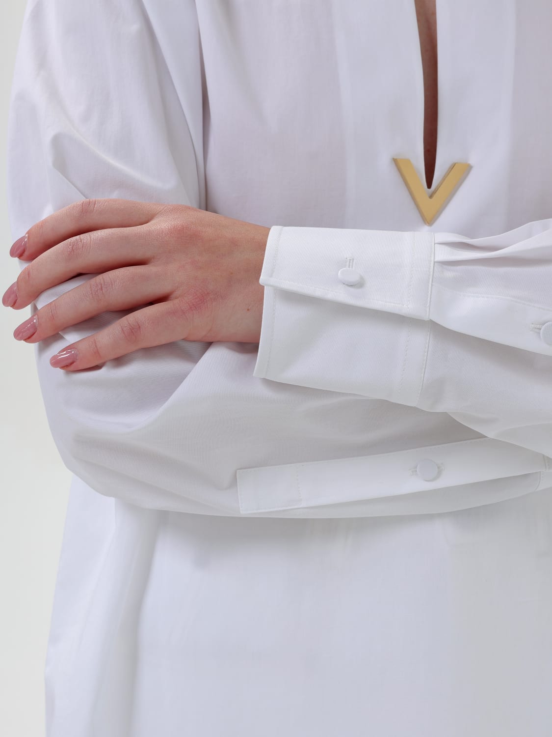 Giglio Top V Gold Valentino