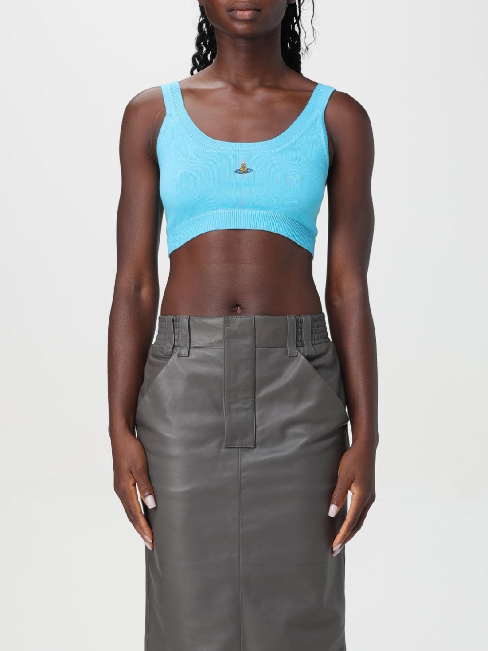 Giglio Top Vivienne Westwood in cotone e cashmere