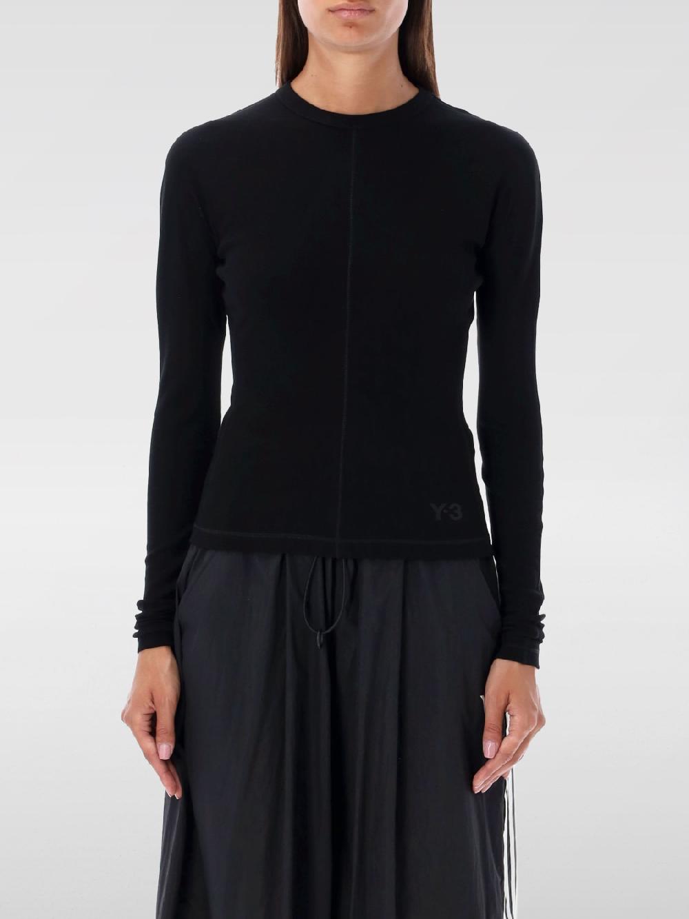 Giglio Top Y-3 in maglia di cotone