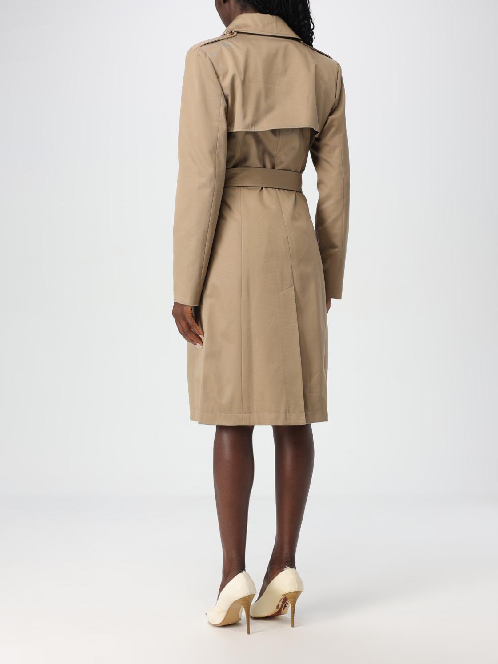 Giglio Trench A Doppiopetto Versace