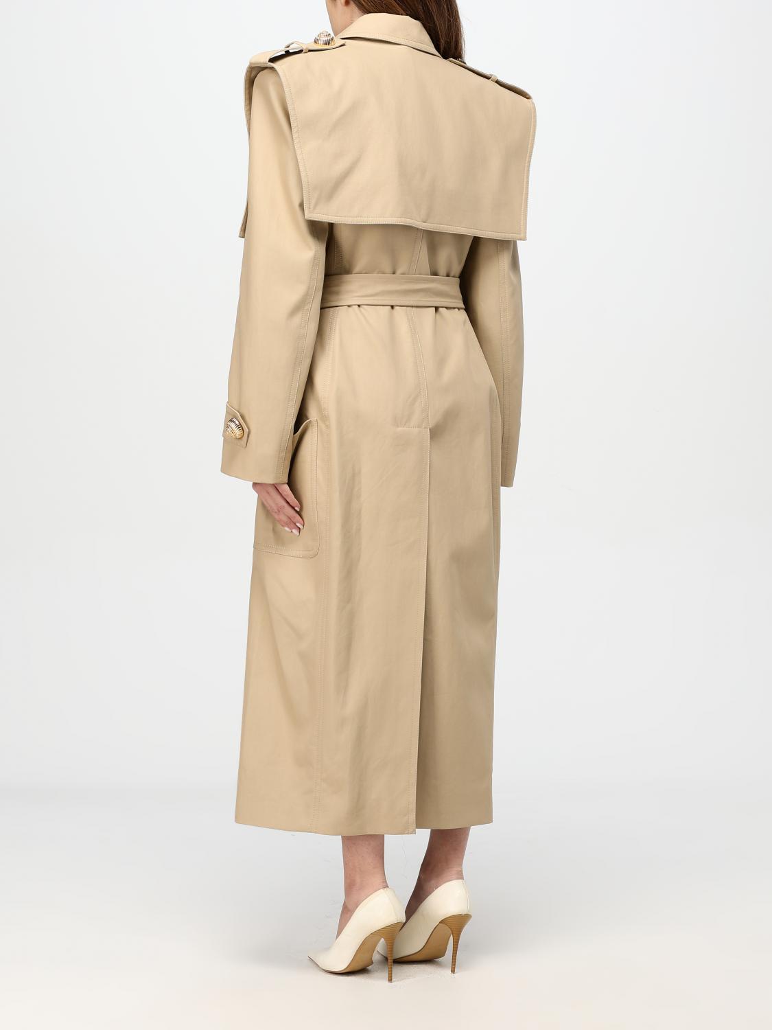 Giglio Trench Balmain In Cotone