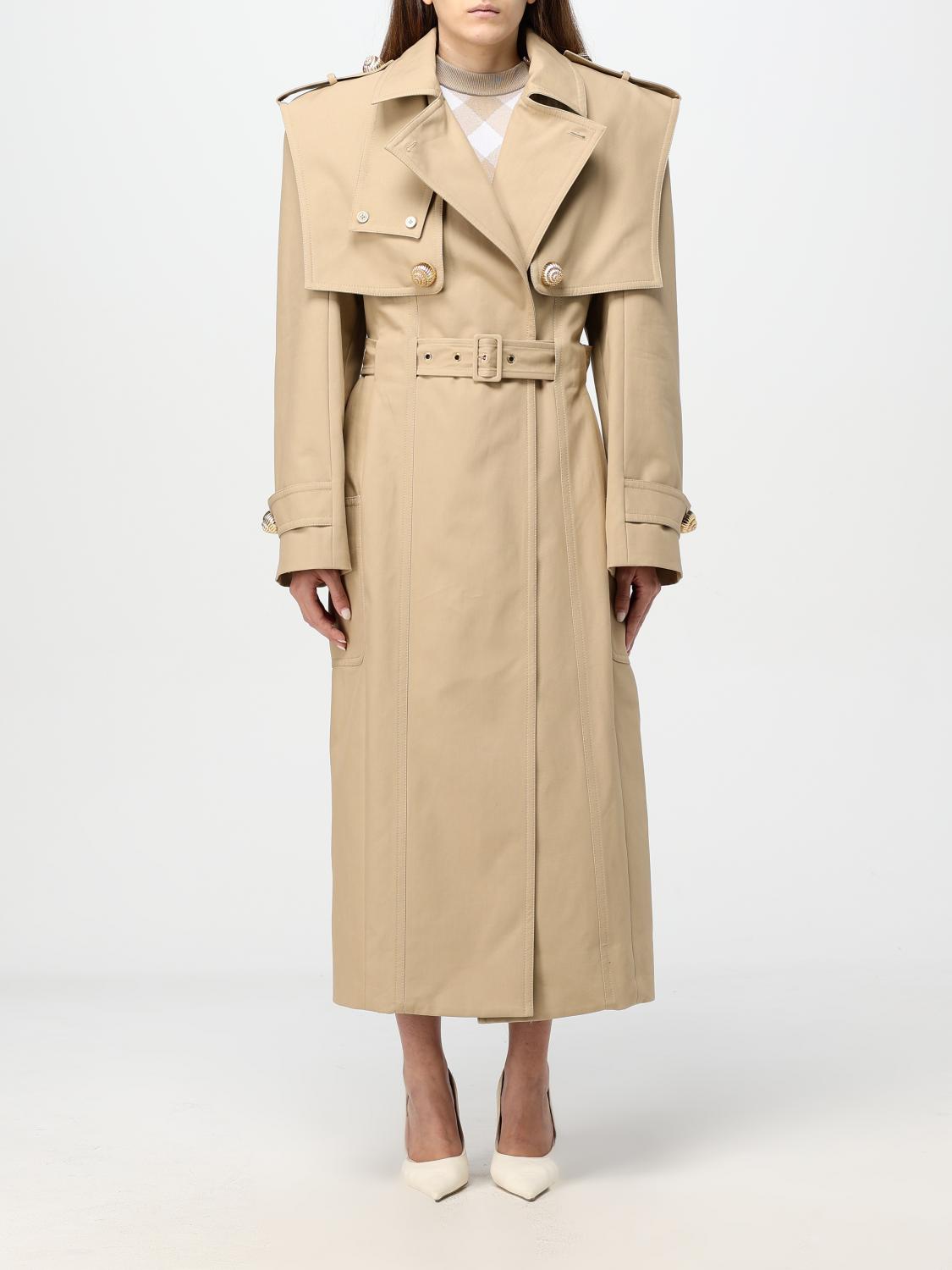 Giglio Trench Balmain in cotone