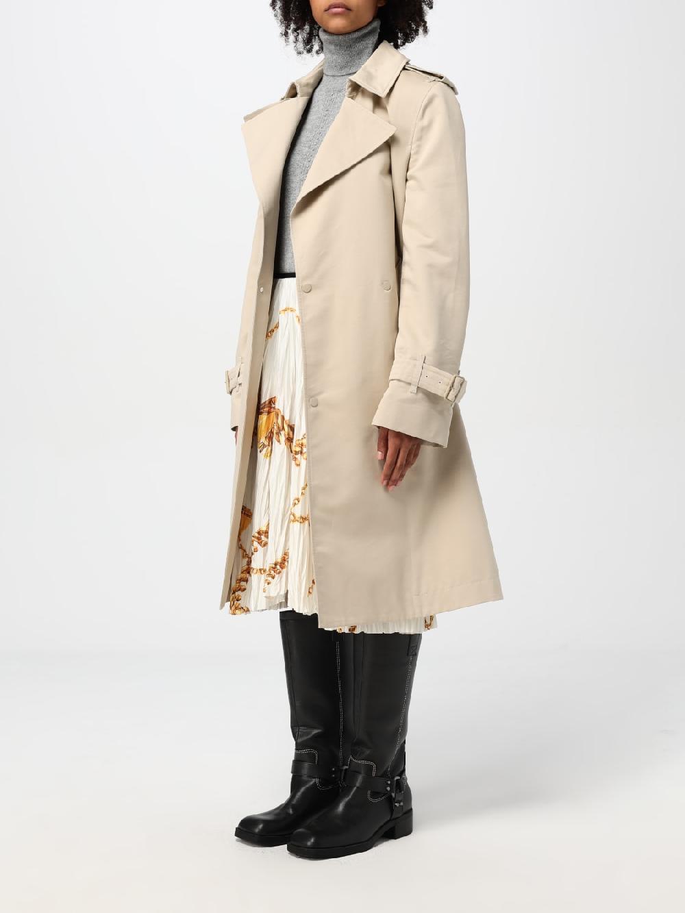 Giglio Trench Burberry In Cotone E Seta