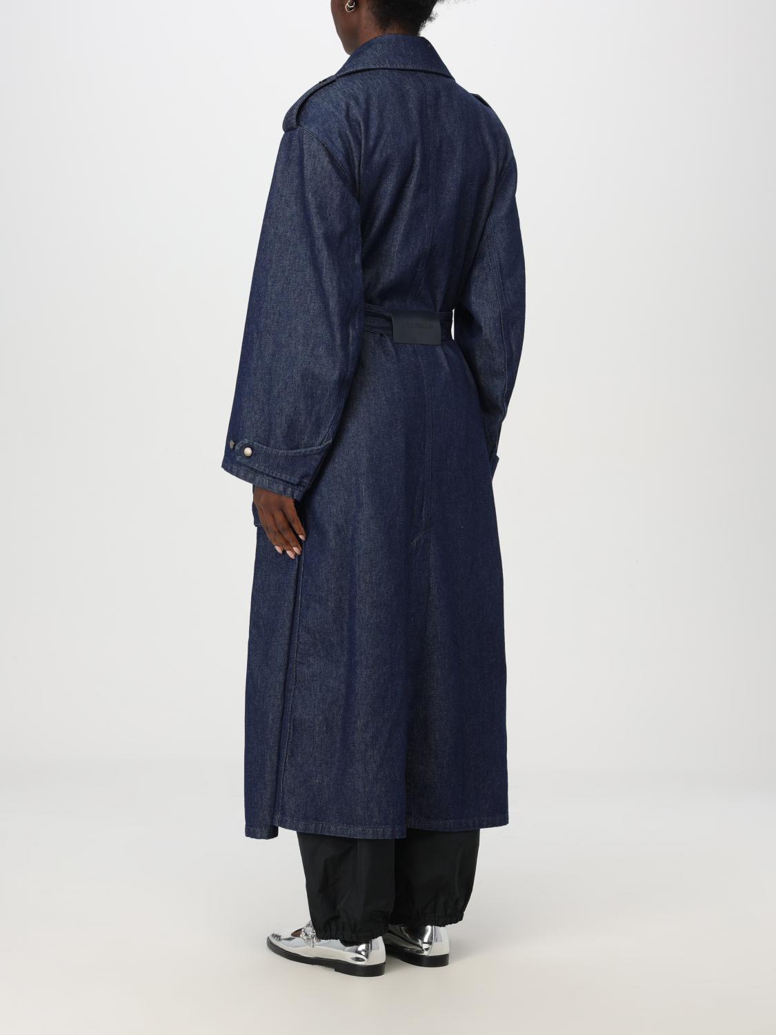 Giglio Trench Emporio Armani In Denim