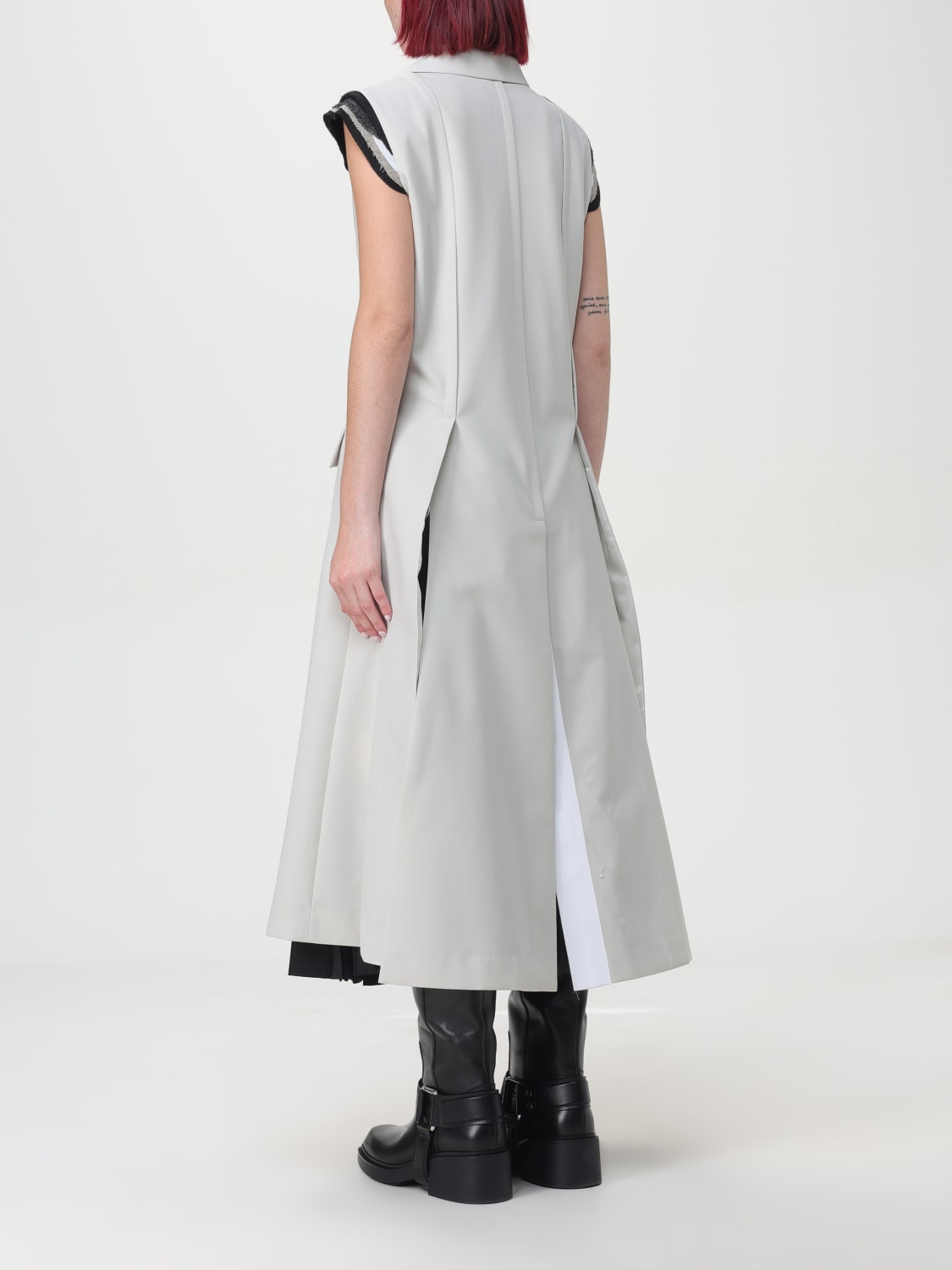 Giglio Trench Sacai In Viscosa