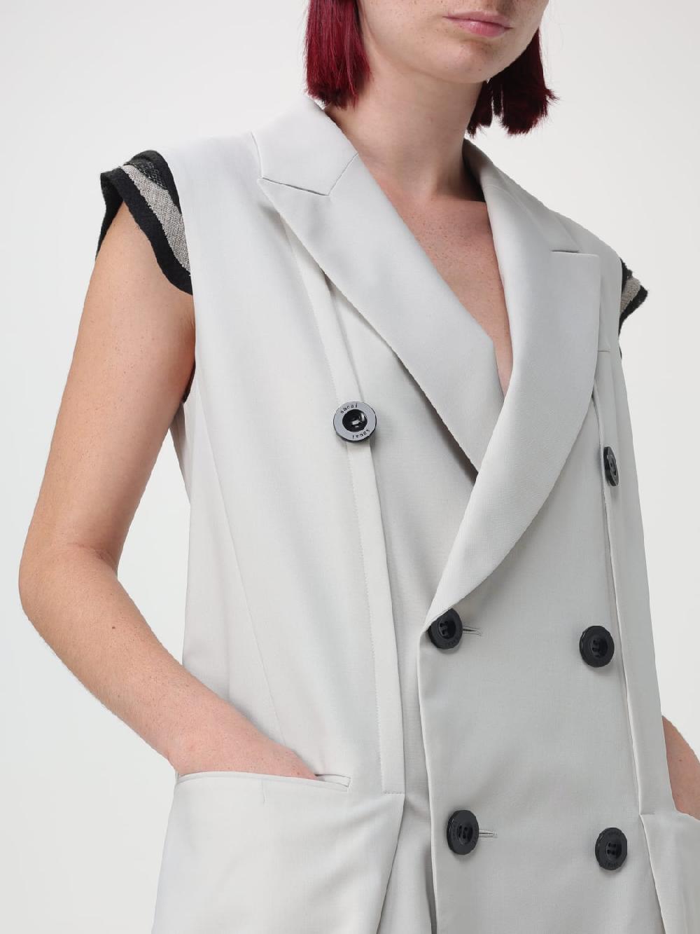 Giglio Trench Sacai In Viscosa