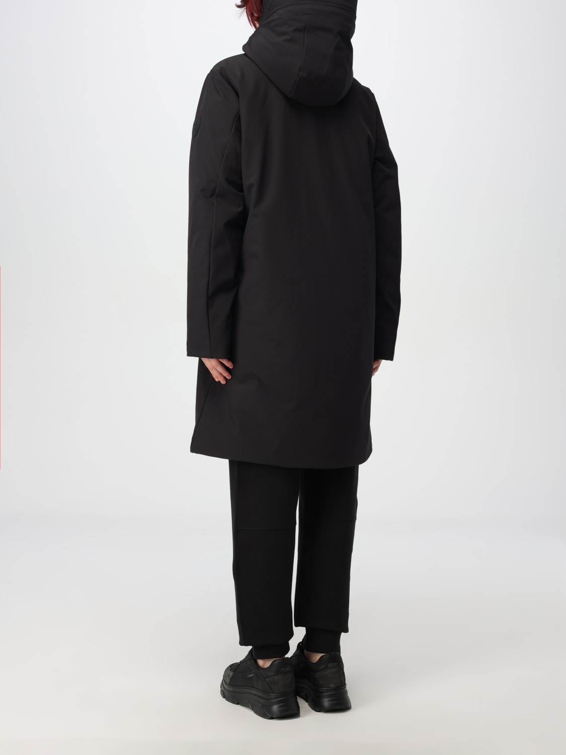 Giglio Trench Woolrich In Tessuto Tecnico