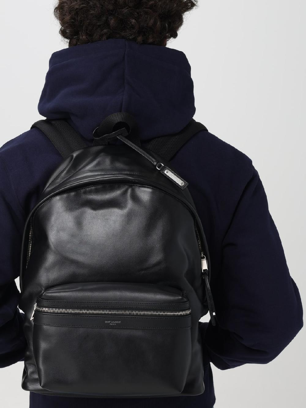 Giglio Zaino City Saint Laurent In Pelle