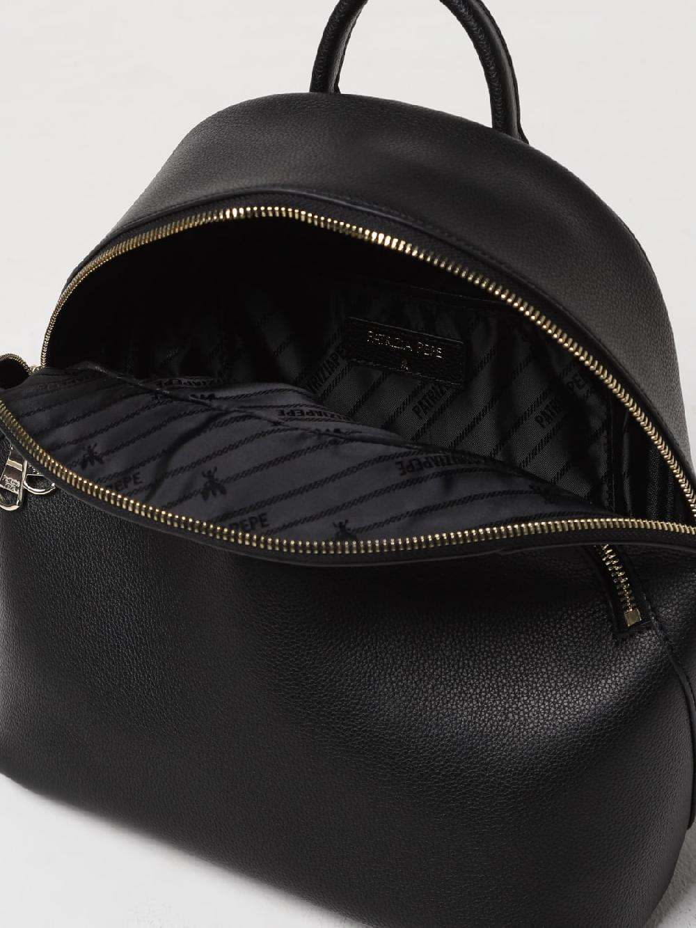 Giglio Zaino Fly Patrizia Pepe In Pelle Martellata