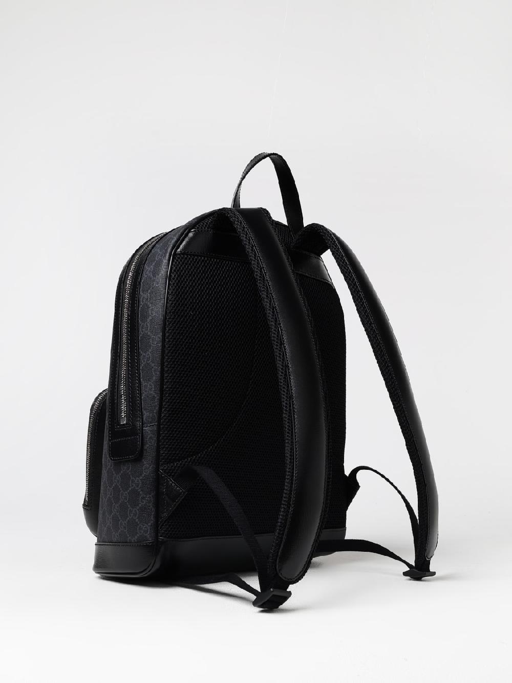 Giglio Zaino Gucci In Tessuto GG Supreme E Pelle