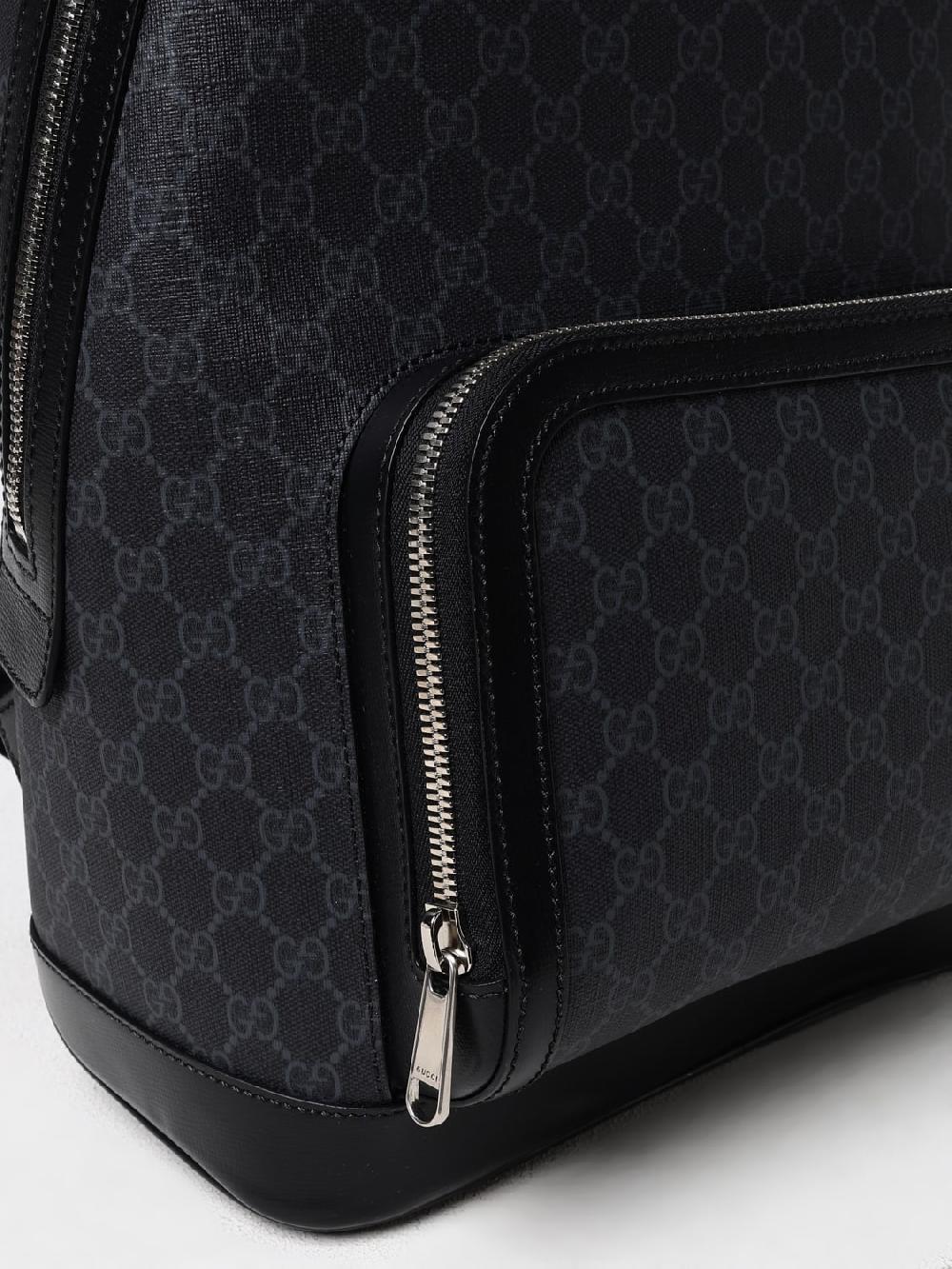 Giglio Zaino Gucci In Tessuto GG Supreme E Pelle