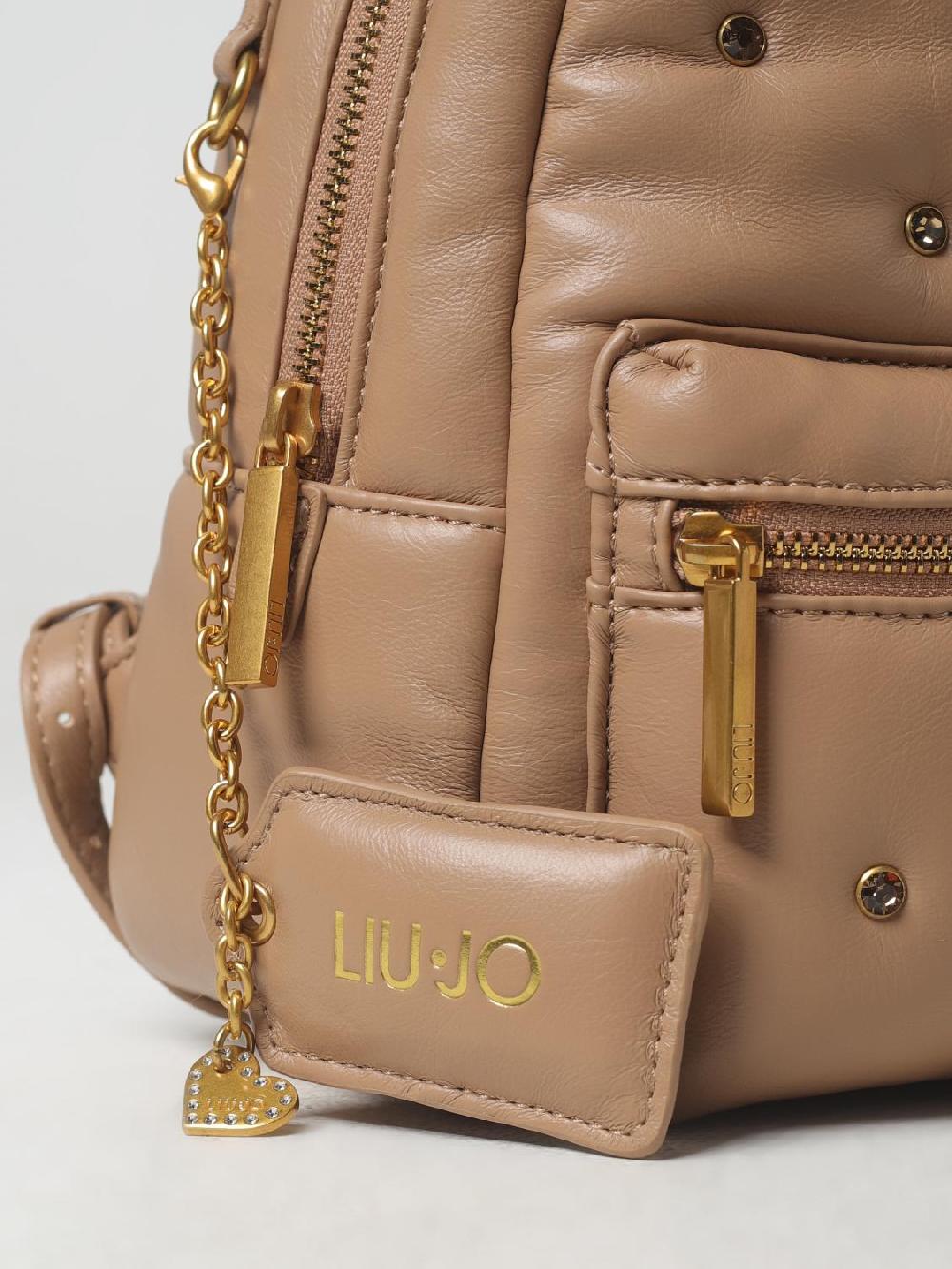 Giglio Zaino Liu Jo In Nappa Sintetica Con Strass
