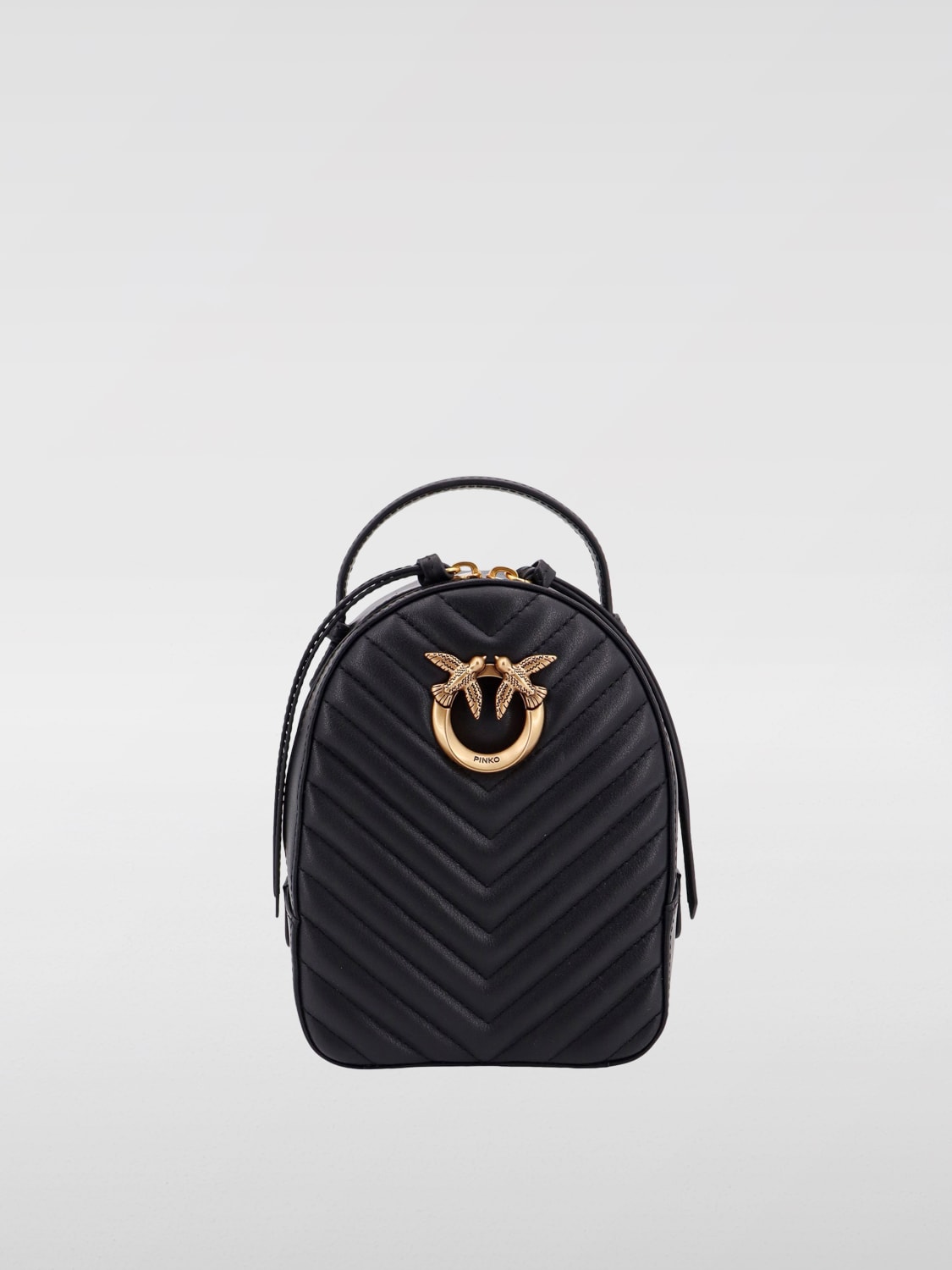 Giglio Zaino Love Click Pinko in pelle trapuntata