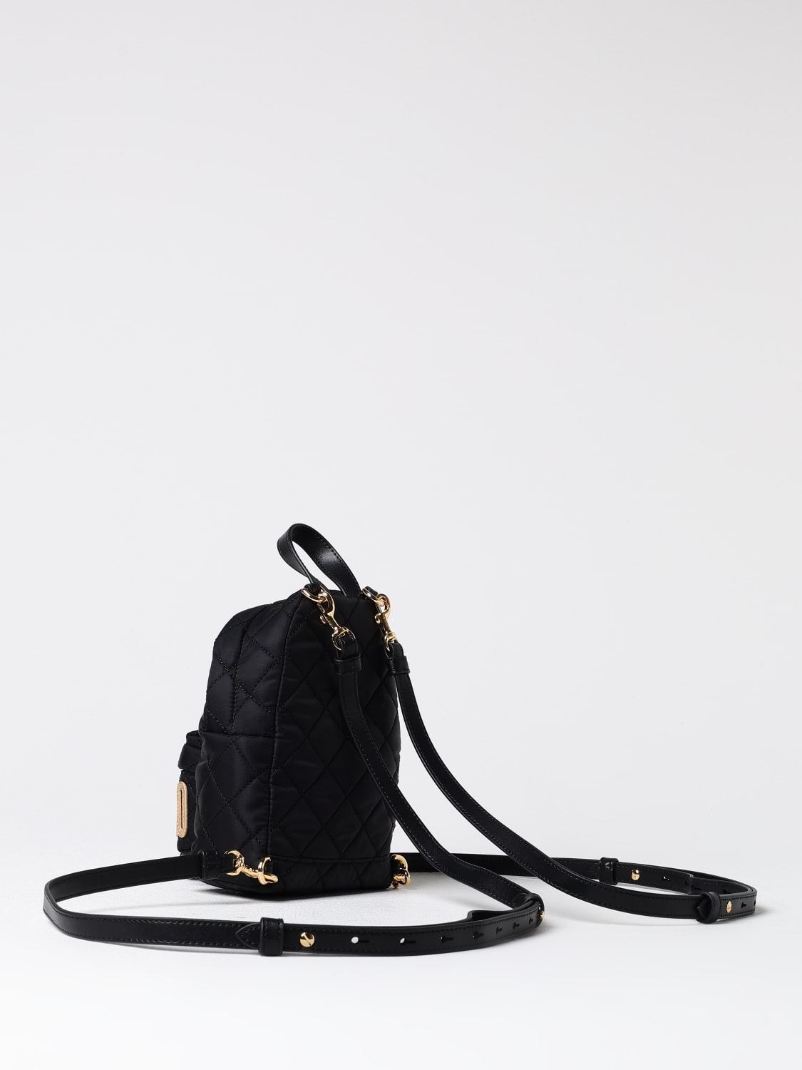 Giglio Zaino Moschino Couture In Nylon Trapuntato