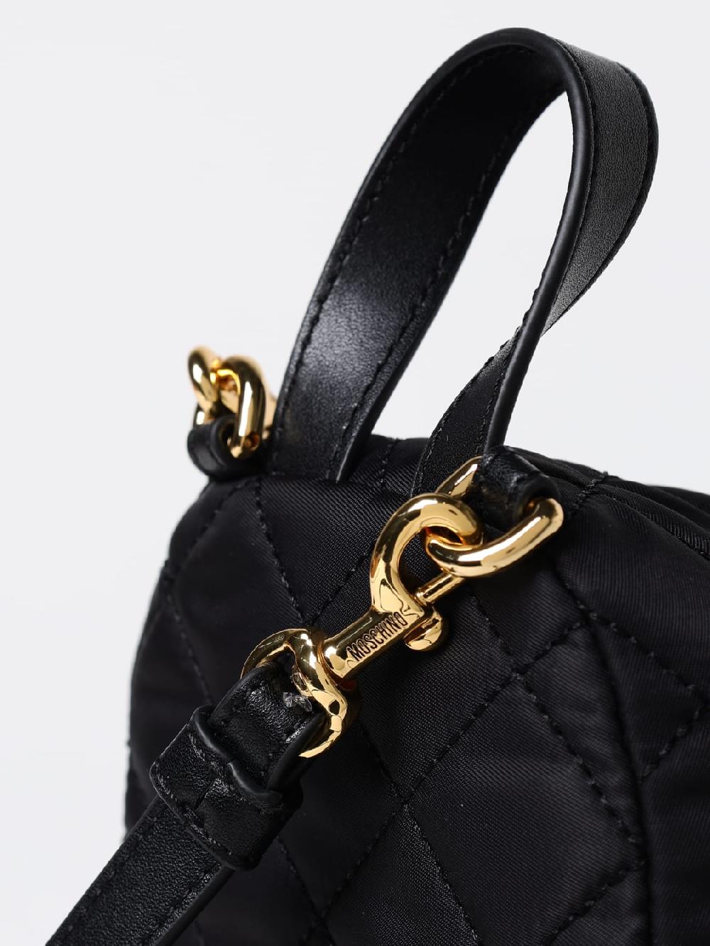 Giglio Zaino Moschino Couture In Nylon Trapuntato