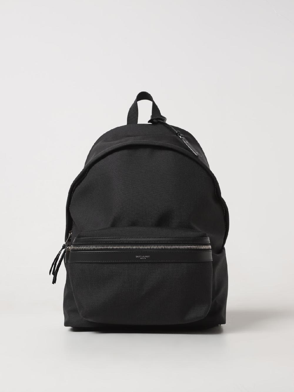 Giglio Zaino Saint Laurent in nylon e pelle