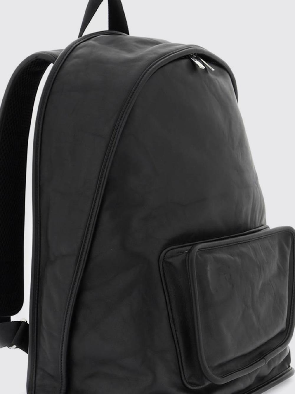 Giglio Zaino Shield Burberry In Pelle Increspata